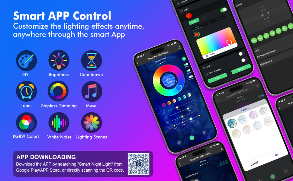 Rossetta Dinosaur Eggs Galaxy Projector