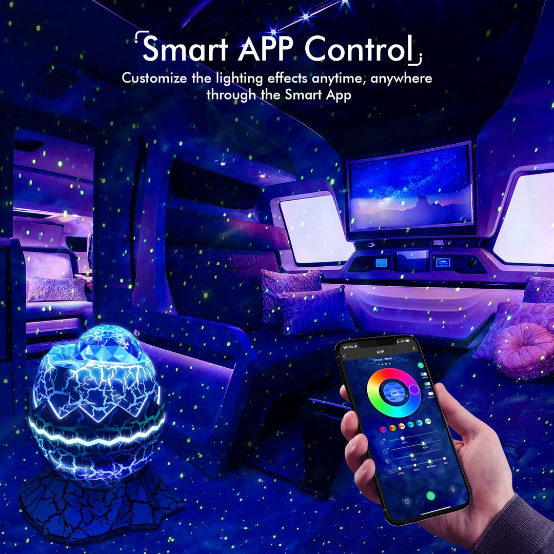 Rossetta Dinosaur Eggs Galaxy Projector