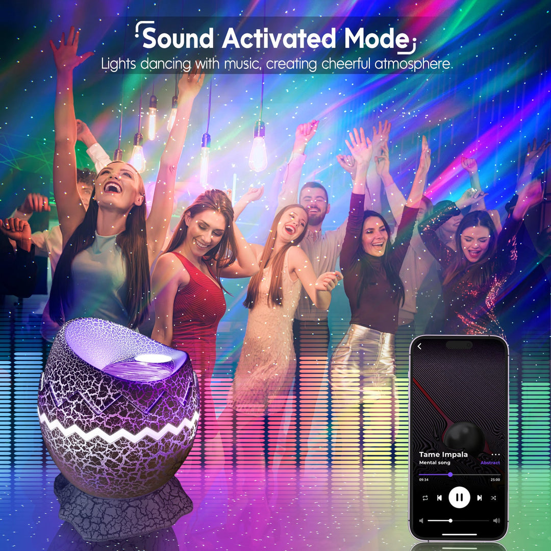 Dinosaur Eggs Vibrant Aurora Lighting with RC 3.0