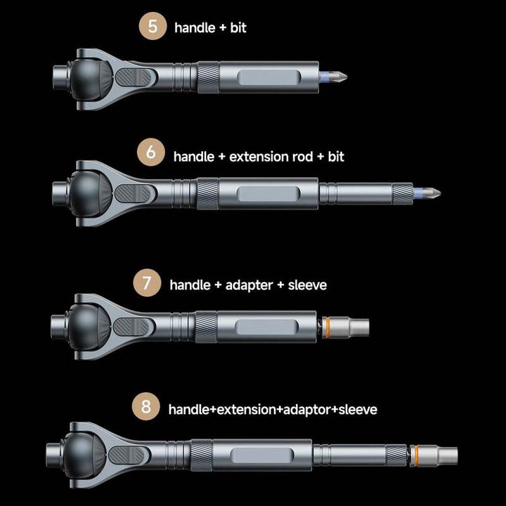 Ratchet Screwdriver Set
