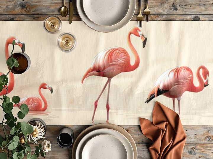 Flamingo Table Runner