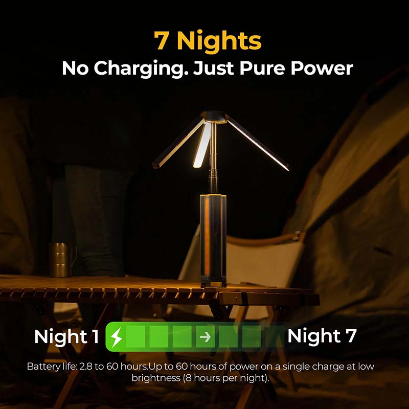 Telescopic Camping Light