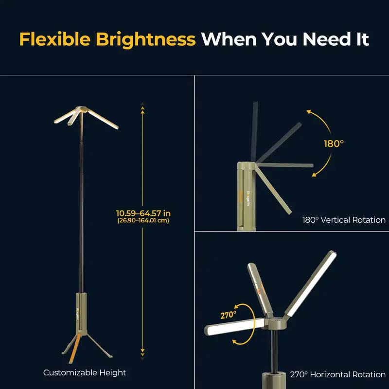 Telescopic Camping Light