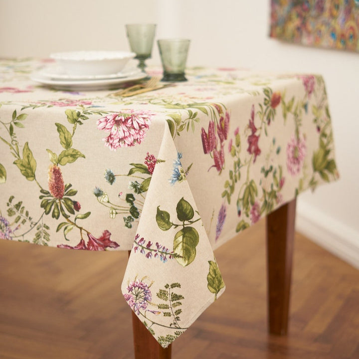 Botanical Floral Tablecloth